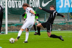 Mõned nädalad tagasi võttis Kalju kindla 3:0 võidu. Foto: Gertrud Alatare