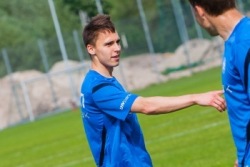 Siim Luts kinnitab vaikselt A-koondises kanda. Foto: Gertrud Alatare