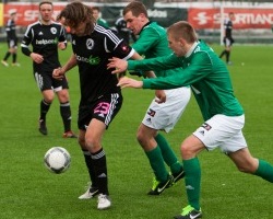 Levadia kaitsjate käed on Voskoboinikovi täis. Foto: Gertrud Alatare