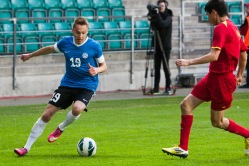 Koondise särgis teenis Siim Luts mänguaega kõigis juunikuistes sõpruskohtumistes. Foto: Gertrud Alatare