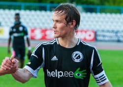 Raplamaalt on pärit näiteks Eesti meisteri Nõmme Kalju kapten Alo Bärengrub. Foto: Gertrud Alatare
