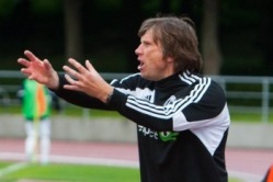 Igor Prins ei jäänud oma hoolealustega rahule. Foto: Gertrud Alatare