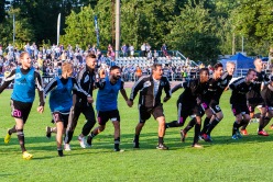 Viimaste hooaegade jooksul on Eesti klubidest UEFA-lt suurima noosi võtnud Soome meistri HJK alistanud Nõmme Kalju. Foto: Gertrud Alatare