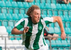 Rauno Alliku lõi jalgpallihalli avavärava. Foto: Gertrud Alatare