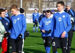 Eesti U-17 koondis võitis lõpuminuti penaltist