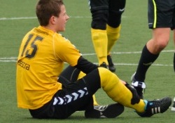 Tanel Langi väravast jäi Tulevikule väheks. Foto: Edgar Kriisk (arhiiv)