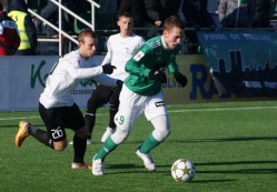 Hooaja esimeses omavahelises kohtumises alistas Levadia Kalevi 1:0. Foto: Janar Pipar