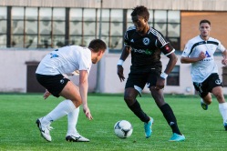 Kas Allan Kimbaloula trikitab Eestimaa väljakutel hooaja lõpuni? Foto: Soccernet.ee