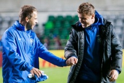 Sedapuhku Artur Kotenkol (paremal) suureks rõõmustamiseks põhjust ei olnud. Foto: Gertrud Alatare