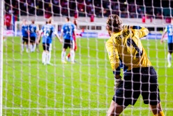 Viimati lõi Berti Vogtsi meeskond Eesti võrku ühe palli. Kas sedapuhku suudame ta tiimi alistada? Foto: Gertrud Alatare