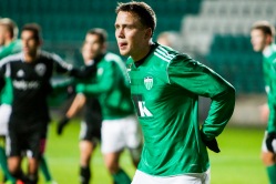 Rimo Hunt on hetkel meistriliiga suurim väravakütt. Foto: Gertrud Alatare