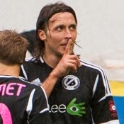 Vladimir Voskoboinikov lõi 90 minuti kohta üle ühe värava. Foto: Gertrud Alatare