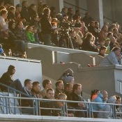 Kõige rohkem oli pealtvaatajaid 24. mail Levadia ja Flora mängul. Foto: Gertrud Alatare 