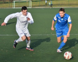 Rasmus Tauts (paremal) lõi lõppenud hooajal esiliigas 11 väravat. Foto: Edgar Kriisk