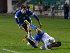 Mikk Reintam koondise eest võitlemas. Foto: Imre Pühvel