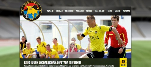 Tarvas avas kodulehe