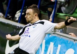 Aleksandr Dubõkin lõi täna neli väravat. Foto: Gertrud Alatare