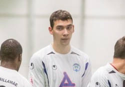 Deniss Tjapkin sai ka jala valgeks. Foto: Hendrik Osula