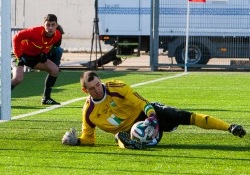 Roman Smiško kirjutas end Eesti jalgpalliajalukku. Foto: Gertrud Alatare