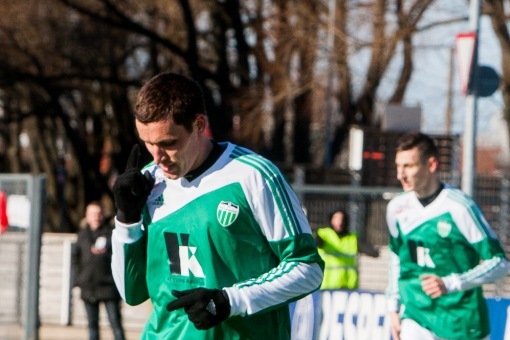 Levadia eest jala valgeks saanud Ingemar Teever (esiplaanil) ja Igor Subbotin. Foto: Gertrud Alatare