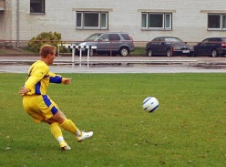 Janek Meet löögil. Foto: Soccernet.ee (arhiiv)
