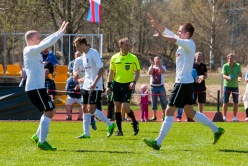 Kas Paide saab homme rõõmustada väravate üle samamoodi nagu 26. aprilli 3:0 võidumängus Jõhvi vastu? Foto: Gertrud Alatare