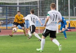 Daniil Ratnikov (nr. 10) on Sillamäe suurim väravakütt seitsme tabamusega. Foto: Rein Murakas