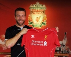 Rickie Lambert. Foto: Liverpooli Twitter