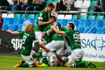 Flora võttis Kaljult liidrikoha