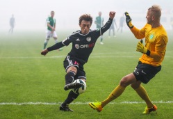 Jaapani samurai Wakui noolib kindlasti uusi sahinaid. Foto: Gertrud Alatare