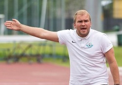 Indrek Koser viskas nalja, et MM-il kaotusi tunnistanud inglasi ta oma meeskonda ei taha. Foto: Rein Murakas
