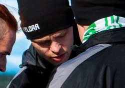 Jürgen Henni hoolealused said Puuma ründajale väravaid lüüa. Foto: Gertrud Alatare