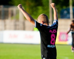 Karl Mööl võib rõõmustada: võit on käes! Foto: Gertrud Alatare