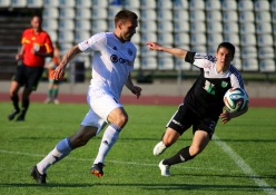 Meeskondade viimase omavahelise kohtumise võitis Levadia 1:0. Foto: Jana Pipar
