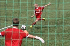 Kris väravat ründamas. Foto: Erakogu