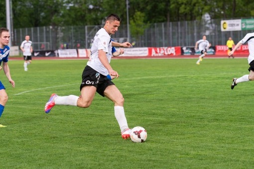 Jevgeni Kabajev lõi Levadia vastu oma liigahooaja 22. värava. Foto: Brit Maria Tael