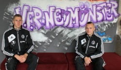 Reio Laabus (vasakul) ja Siim Tenno. Foto: Neumünsteri koduleht