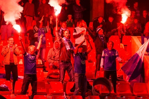 Tammeka võitis meistriliiga 27. voorus 2:1 Narva Transi. Foto: Rein Murakas