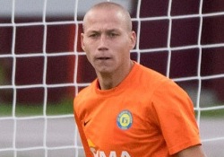 Eelmistes meistriliiga mängudes pidi Transi väravat kaitsma vasakkaitsja Vitali Andrejev. Foto: Rein Murakas