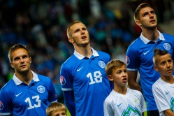 Martin Vunk, Karol Mets ja Igor Morozov leidsid kaaslased üles väga täpselt. Foto: Gertrud Alatare