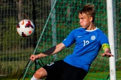 Senine U-19 koondislane Henrik Pürg. Foto: Gertrud Alatare