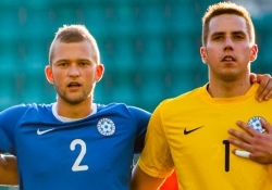 Karl Mööl ja Marko Meerits U-23 koondisega Inglismaale kaasa ei sõitnud. Foto: Gertrud Alatare