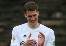 Nõmme Kalju teatas, et nende kaitsja Mikk Reintam on saanud U-23 koondisesse kutse. Foto: Jana Pipar