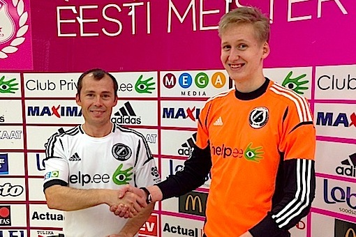 Aland eelmisel aastal Kaljuga lepingut sõlmimas. Foto: jkkalju.ee