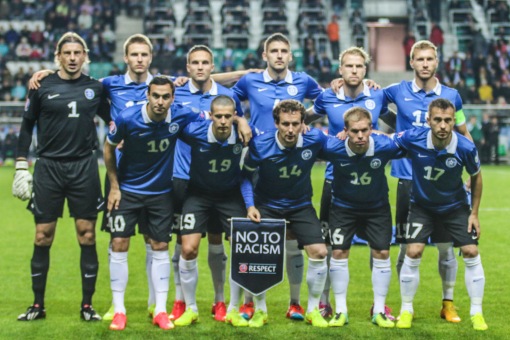 Eesti koondis. Foto: Jana Pipar