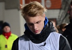 Teisipäeval istus Henrik Pürg Eesti A-koondise pingil. Foto: Imre Pühvel