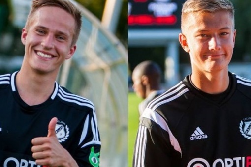 Martin Mägi ja Sören Kaldma. Foto: kaljufc.ee