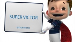 Super Victori nime kandev maskott. Foto: uefa.com