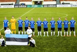 U-19 koondis enne eilset kohtumist Valgevenega. Foto: Granatkini memoriaali koduleht