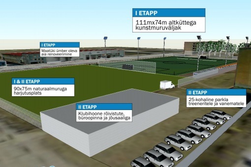 Sepa staadioni eskiis. Foto: jktammeka.ee
